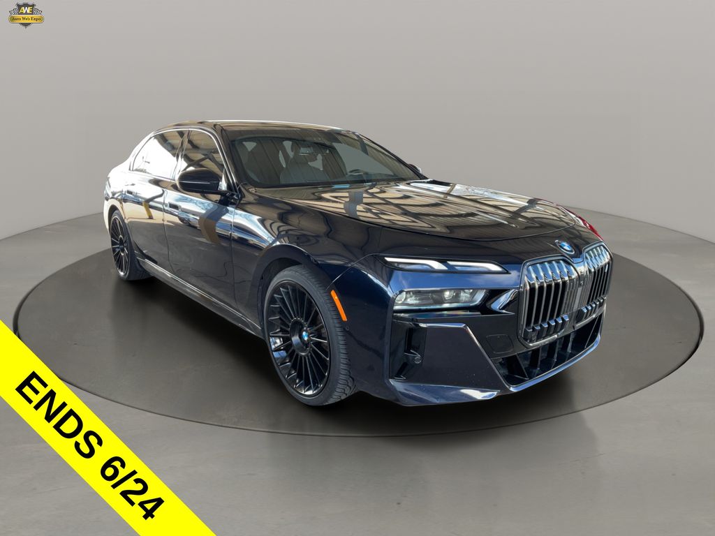 Carbon Black Metallic 2023 BMW i7 xDrive60 AWD Sedan All-Wheel Drive Automatic