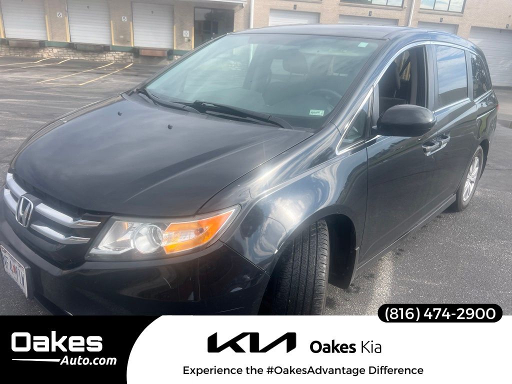2016 Honda Odyssey Negro (Crystal Black Pearl) Minivan Tracción delantera 6 velocidades Automática