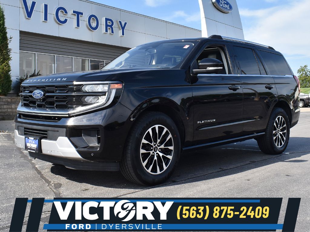 Black Metallic 2025 Ford Expedition SUV / Crossover Four-Wheel Drive Automatic