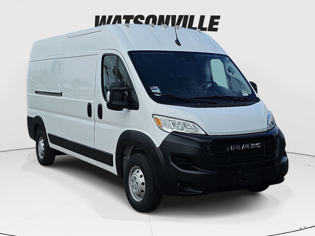 Bright White Clearcoat 2023 RAM ProMaster Van Front-Wheel Drive 9-Speed Automatic