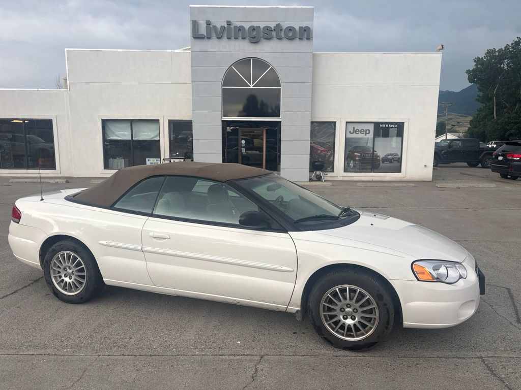 Stone White Clearcoat 2004 Chrysler Sebring Convertible Front-Wheel Drive 4-Speed Automatic