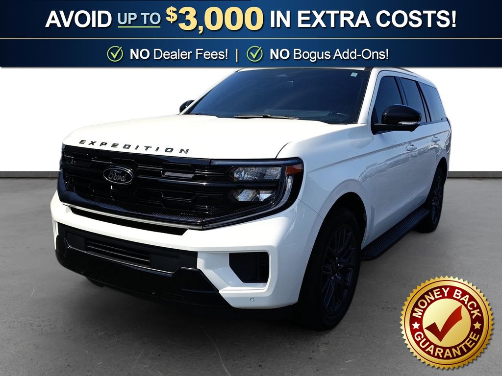 White Metallic 2026 Ford Expedition SUV / Crossover Four-Wheel Drive Automatic