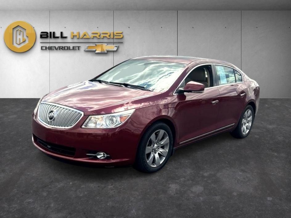 Red Jewel Tintcoat 2010 Buick LaCrosse Sedan All-Wheel Drive 6-Speed Automatic Overdrive