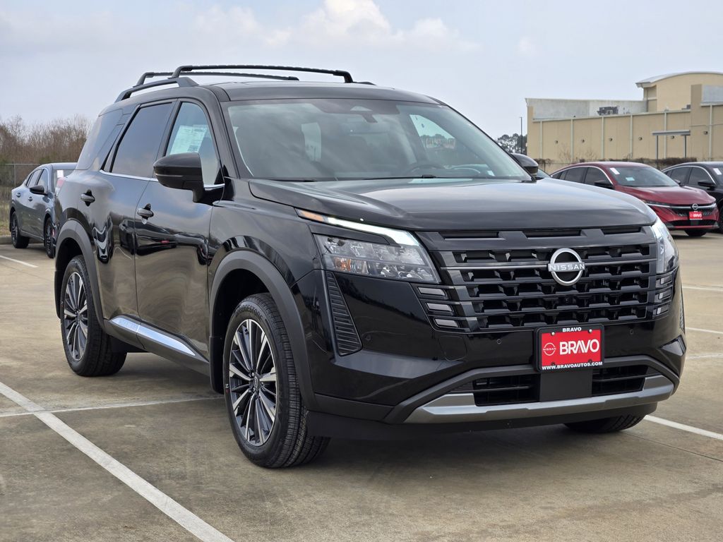 2026 Nissan Pathfinder Platinum Black at Bravo Nissan