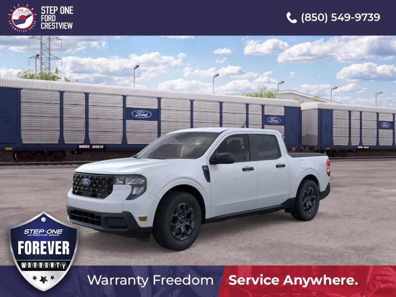 Oxford White 2026 Ford Maverick Pickup Truck Front-Wheel Drive Continuously Variable Transmission