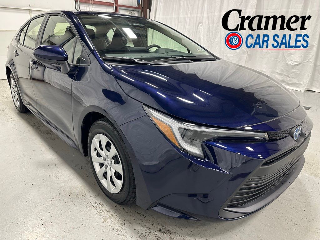 Blueprint 2025 Toyota Corolla Hybrid LE FWD Sedan Front-Wheel Drive Continuously Variable Transmission