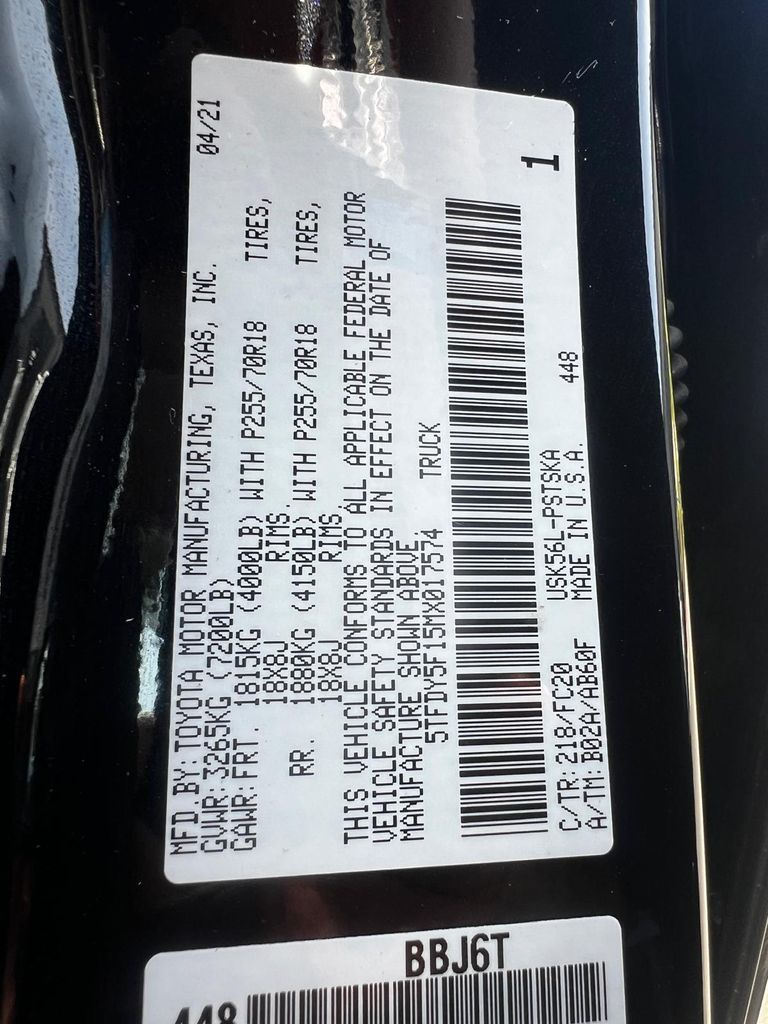 Used 2021 Toyota Tundra Truck