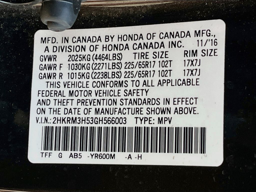 2016 Honda CR-V EX  at Bravo Nissan
