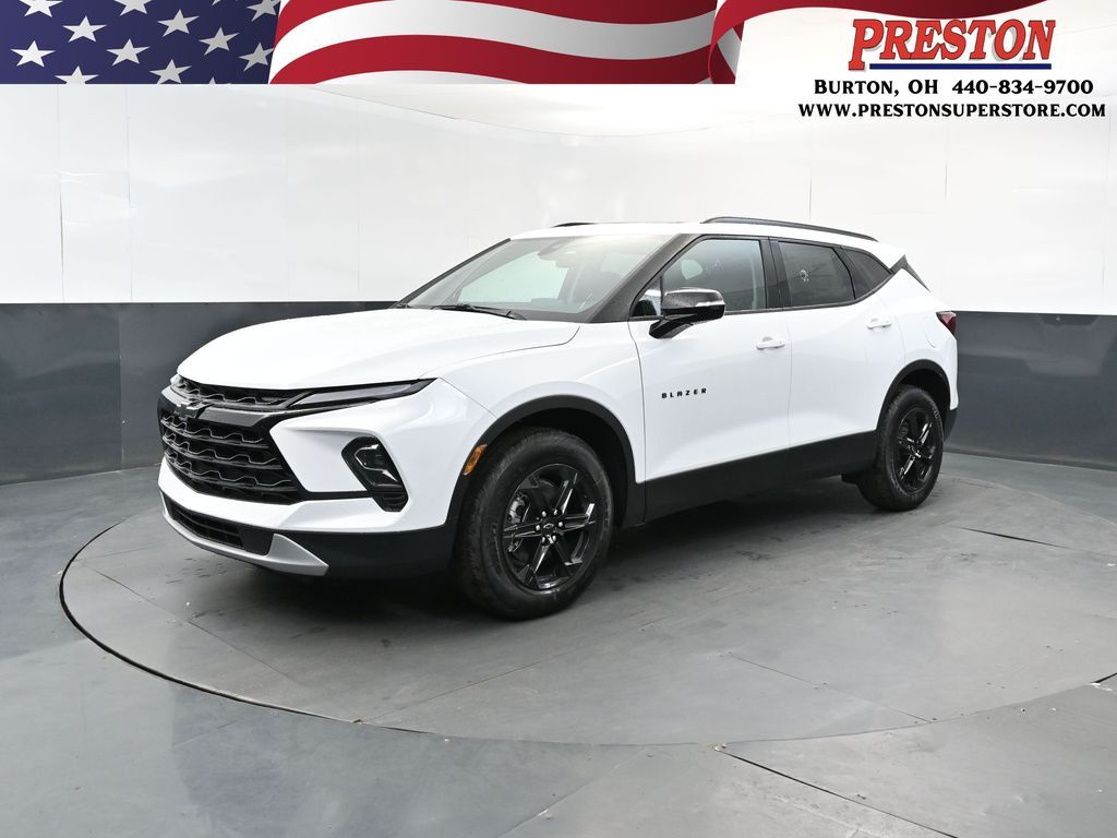 Summit White 2026 Chevrolet Blazer SUV / Crossover 9-Speed Automatic Overdrive
