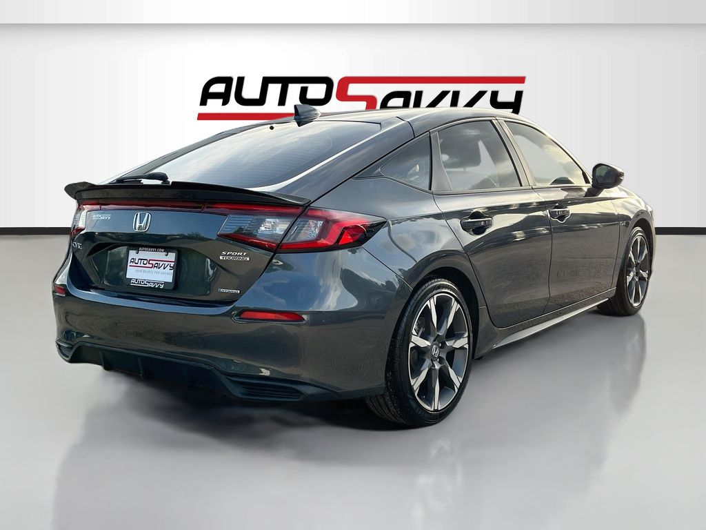 2025 Honda Civic Hybrid Sport Touring Gray at AutoSavvy Houston Southwest