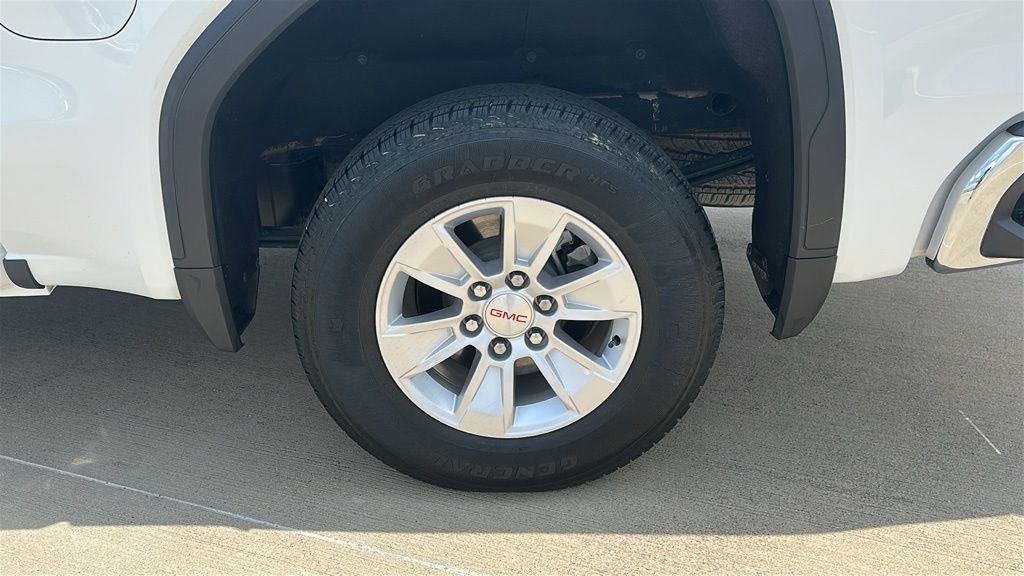 2019 GMC Sierra 1500 SLE White at North Houston Mitsubishi