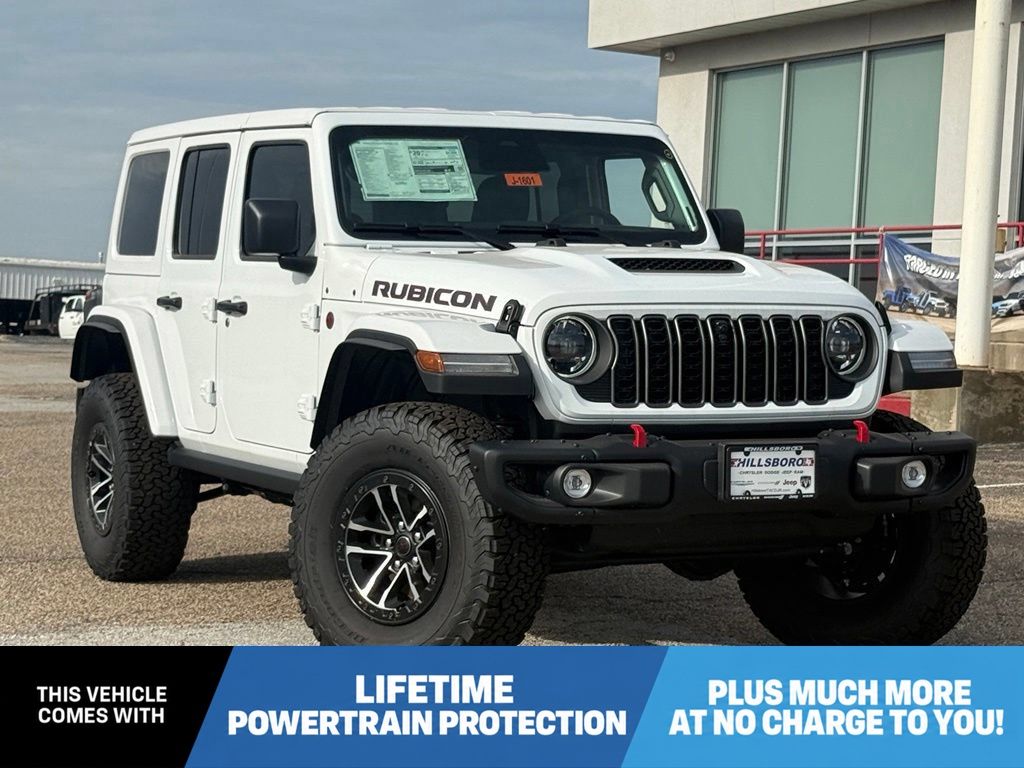 Bright White Clearcoat 2026 Jeep Wrangler SUV / Crossover Four-Wheel Drive 8-Speed Automatic