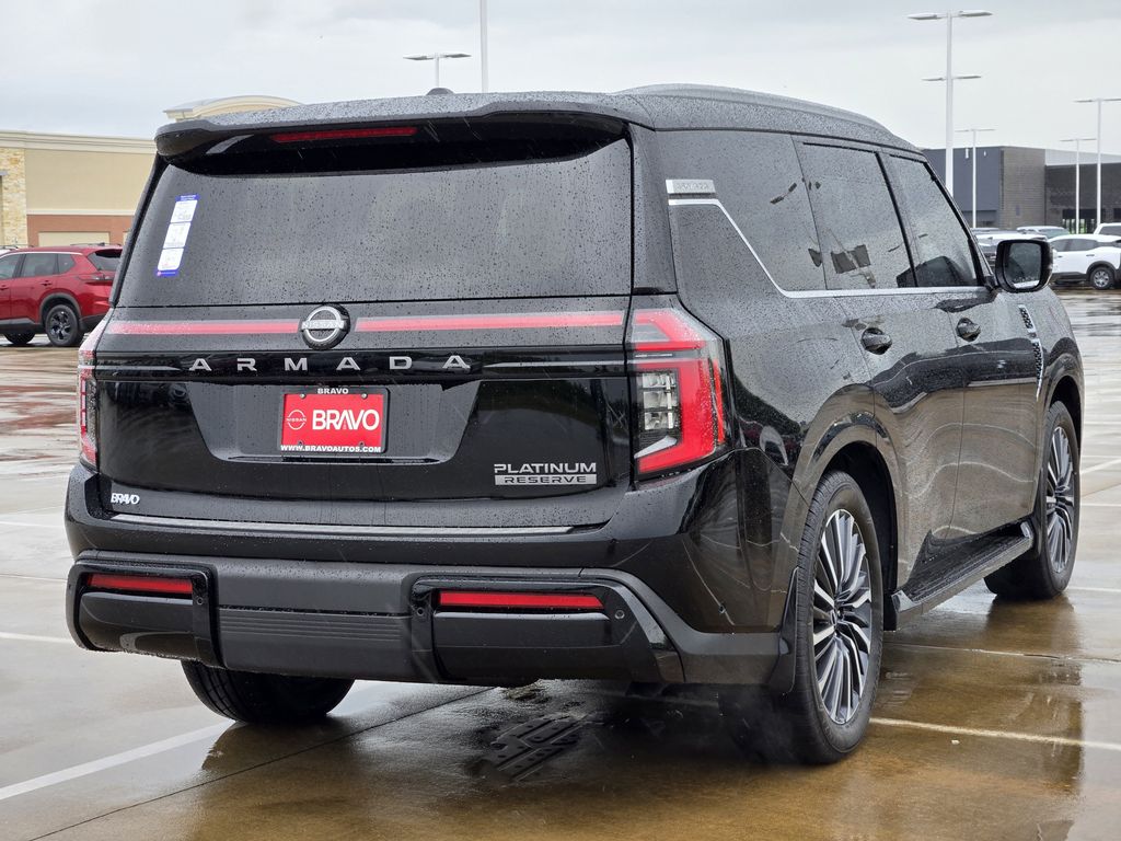 2026 Nissan Armada Platinum Reserve Black at Bravo Nissan