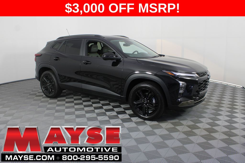 Mosaic Black Metallic 2026 Chevrolet Trax SUV / Crossover Front-Wheel Drive 6-Speed Automatic