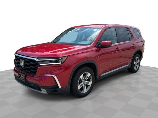 Radiant Red Metallic II 2025 Honda Pilot EX-L AWD SUV / Crossover All-Wheel Drive Automatic