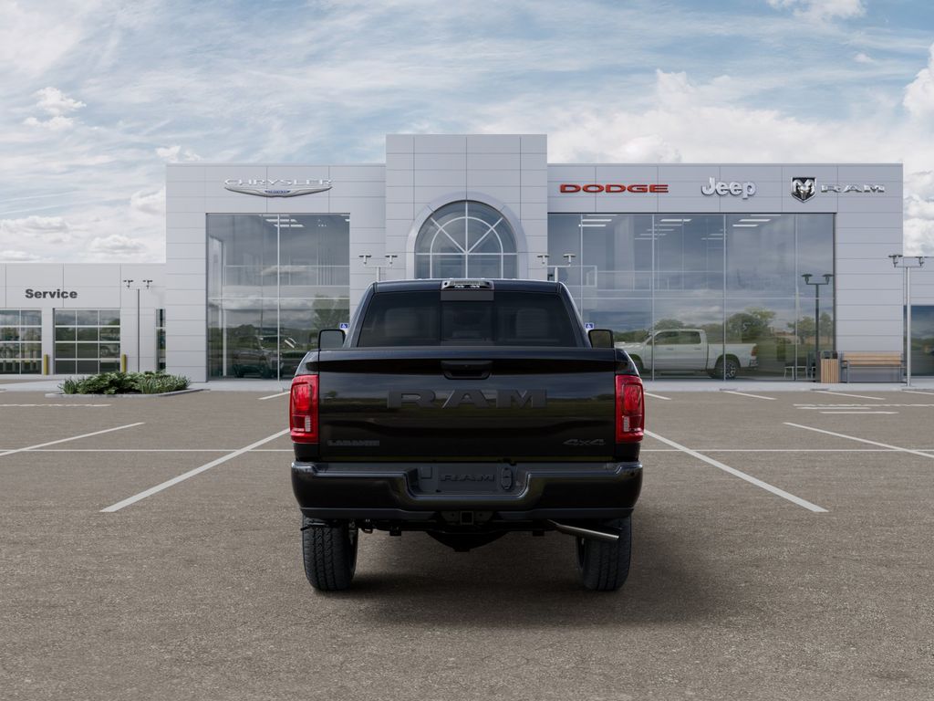 New 2026 Diamond Black Crystal Pearlcoat Ram Laramie image 7
