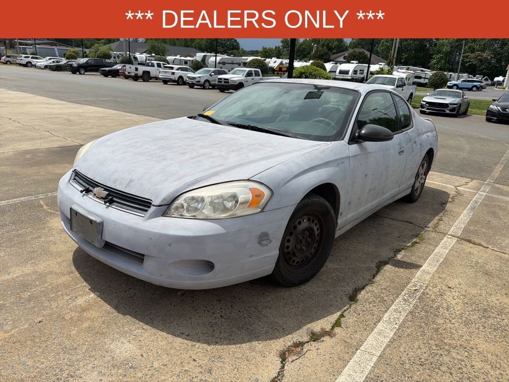Dark Silver Metallic 2007 Chevrolet Monte Carlo LS FWD Coupe Front-Wheel Drive 4-Speed Automatic Overdrive