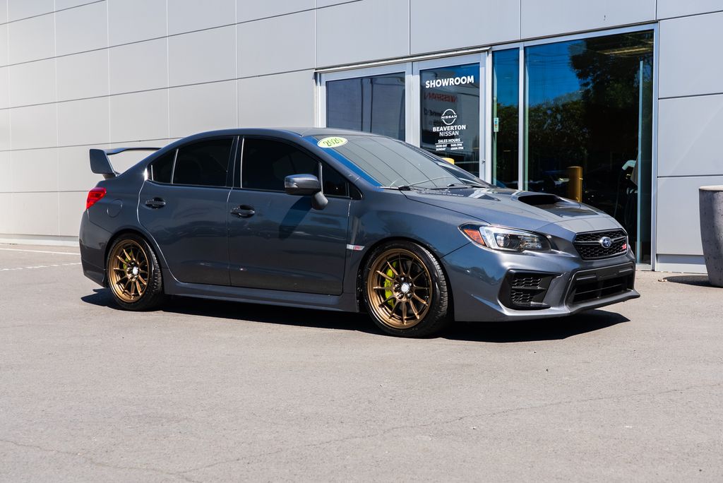 Magnetite Gray Metallic 2020 Subaru WRX STI Sedan All-Wheel Drive 6-Speed Manual