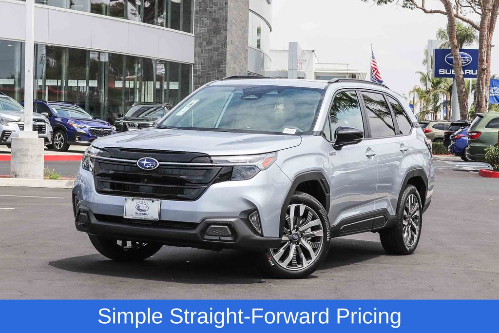 Silver Metallic 2026 Subaru Forester Hybrid SUV / Crossover All-Wheel Drive Continuously Variable Transmission