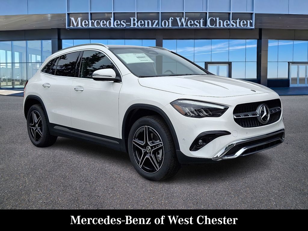 Polar White 2026 Mercedes-Benz GLA SUV / Crossover All-Wheel Drive 8-Speed Dual Clutch