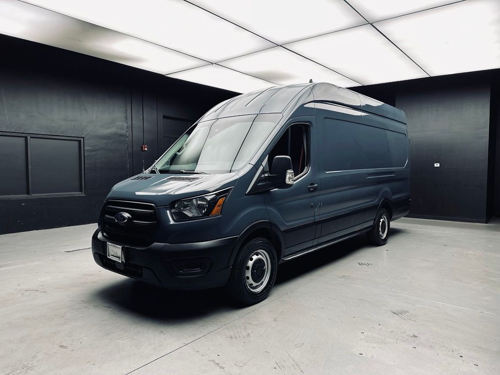 Blue 2020 Ford Transit Cargo Van Rear-Wheel Drive