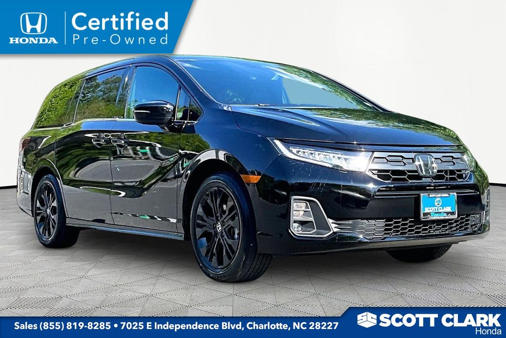 Crystal Black Pearl 2025 Honda Odyssey Sport-L FWD Minivan Front-Wheel Drive Automatic