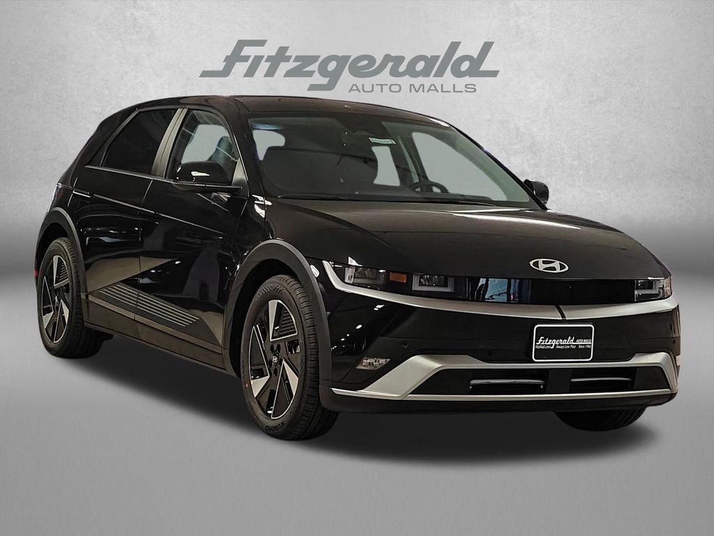 Abyss Black 2025 Hyundai Ioniq 5 SE AWD SUV / Crossover All-Wheel Drive 1-Speed Automatic