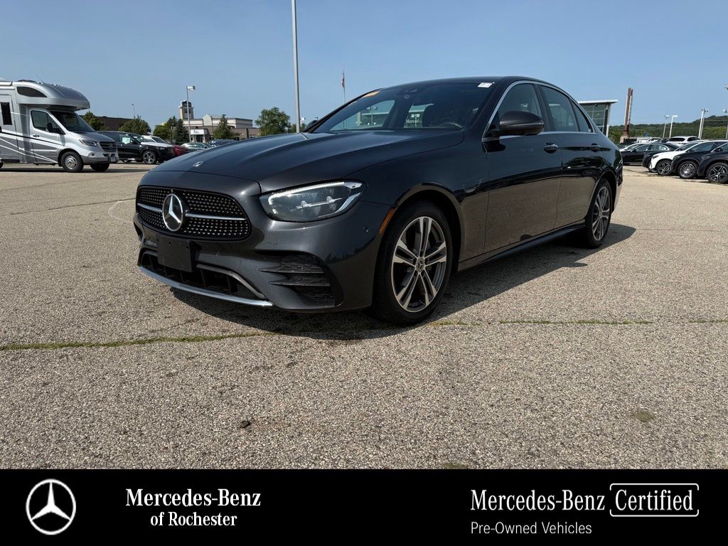 Gray 2023 Mercedes-Benz E-Class Sedan All-Wheel Drive 9-Speed Automatic
