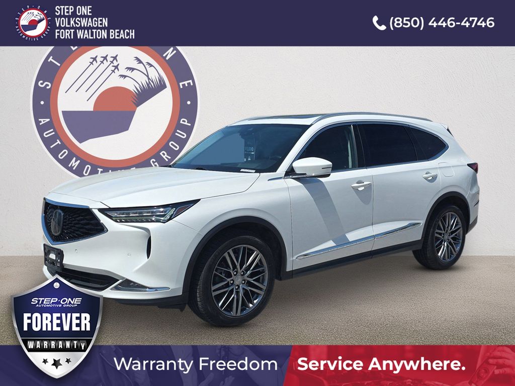 Platinum White Pearl 2023 Acura MDX SUV / Crossover All-Wheel Drive Automatic