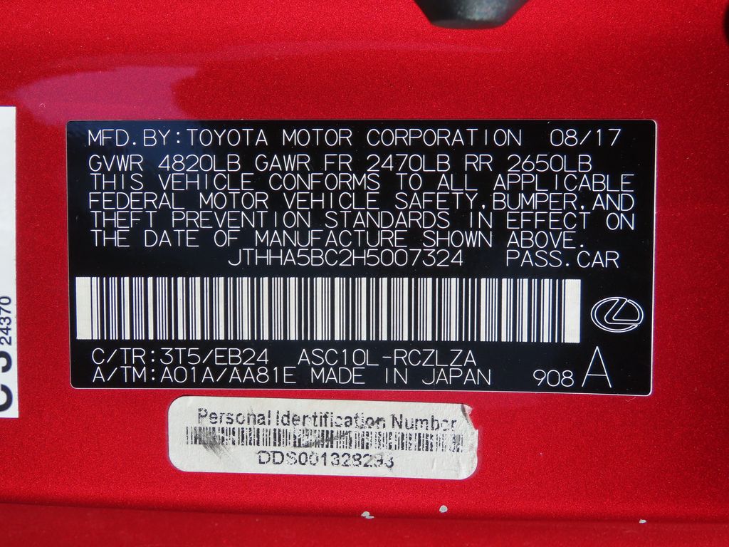 Thumbnail: 2017 Lexus RC - 21