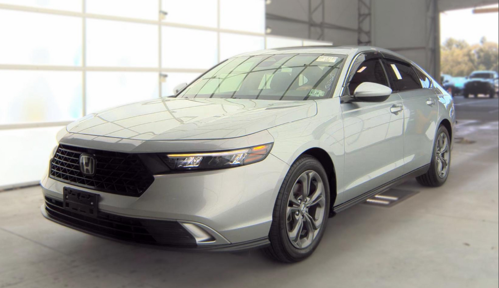 Silver 2024 Honda Accord Sedan Front-Wheel Drive Continuously Variable Transmission