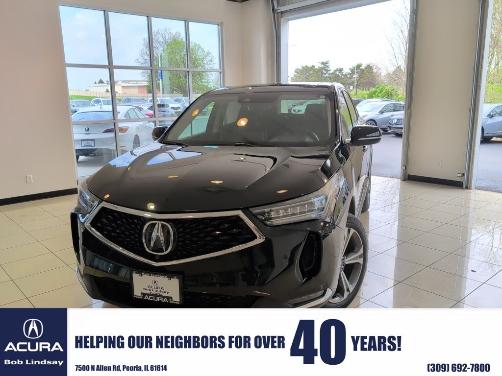Majestic Black Pearl 2023 Acura RDX SUV / Crossover All-Wheel Drive Automatic