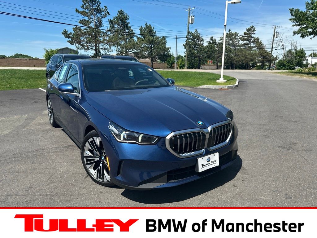 Phytonic Blue Metallic 2026 BMW 5 Series 540i xDrive Sedan All-Wheel Drive 8-Speed Automatic