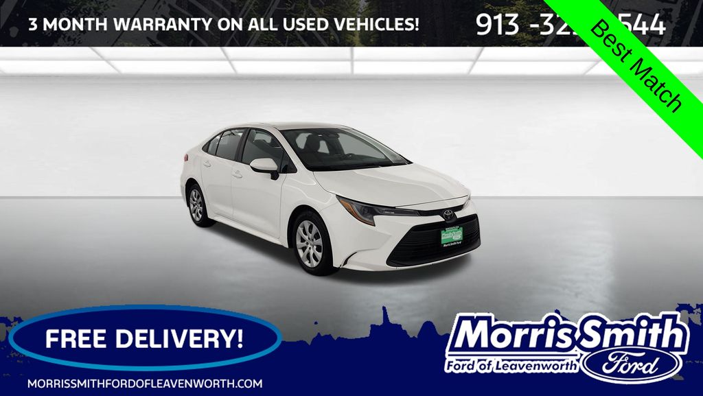 Ice Cap 2023 Toyota Corolla Sedan Front-Wheel Drive Continuously Variable Transmission