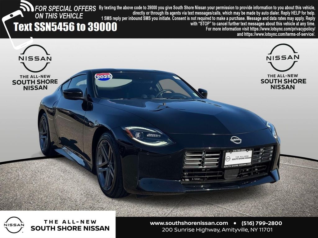 Black Diamond Pearl 2024 Nissan Z Sport RWD Coupe Rear-Wheel Drive 9-Speed Automatic