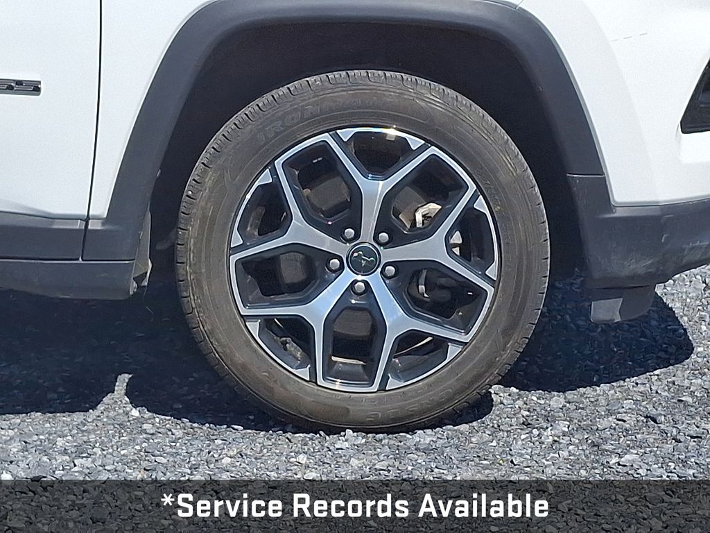 2025 Jeep Compass Limited White at Bob Ruth Ford