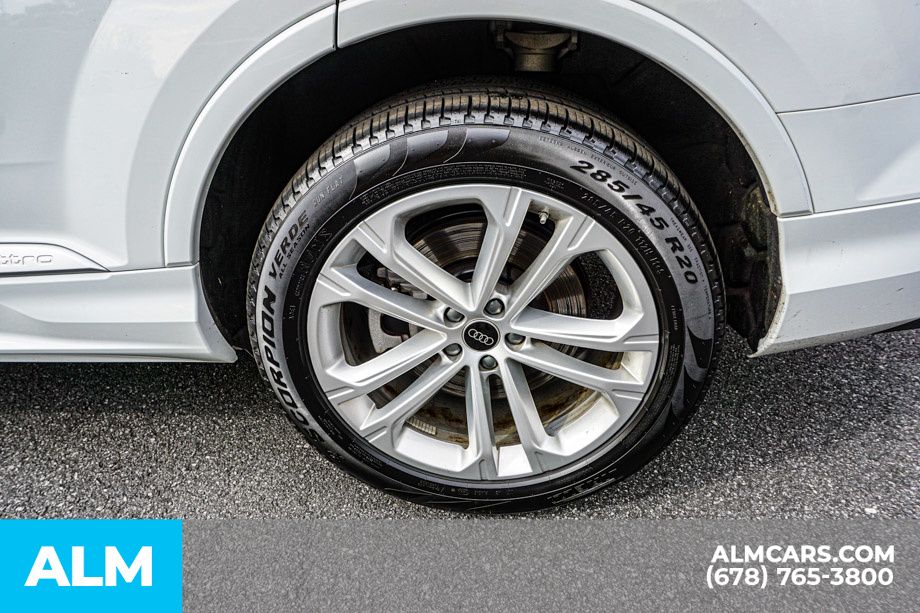 Used 2025 White Audi 55 Premium Plus image 16