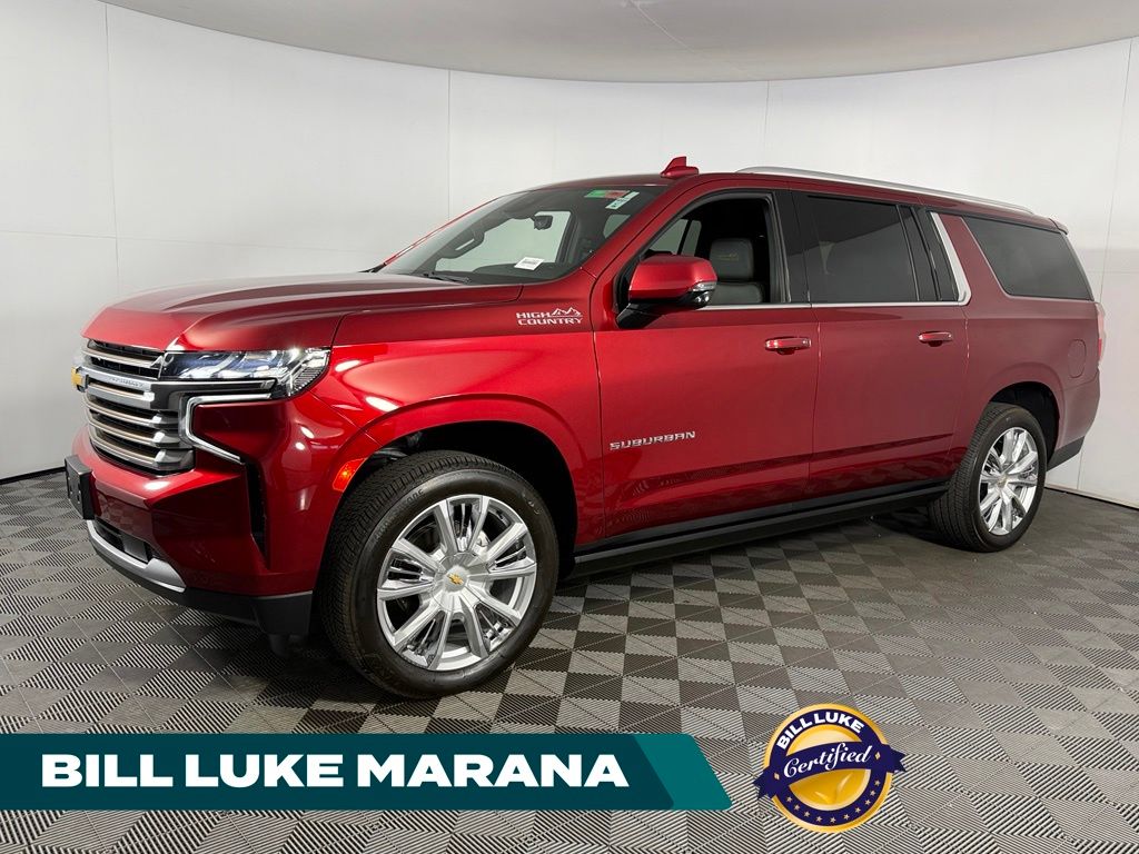 Radiant Red Tintcoat 2024 Chevrolet Suburban SUV / Crossover Four-Wheel Drive