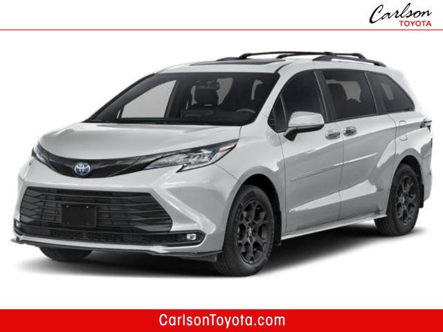 Ice 2026 Toyota Sienna Minivan All-Wheel Drive Continuously Variable Transmission