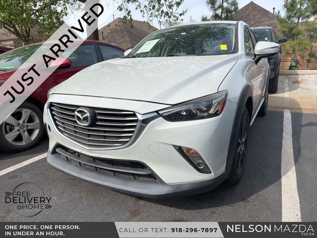 Ceramic Silver Metallic 2016 Mazda CX-3 Grand Touring SUV / Crossover Front-Wheel Drive 6-Speed Automatic