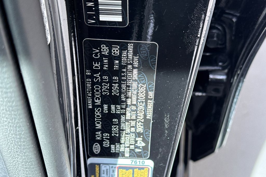 used 2019 Kia Forte car, priced at $16,962