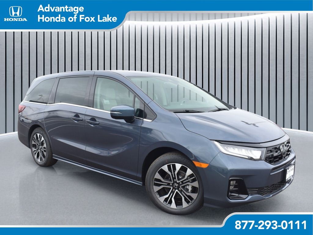 Smoke Blue Pearl 2026 Honda Odyssey Minivan Front-Wheel Drive Automatic