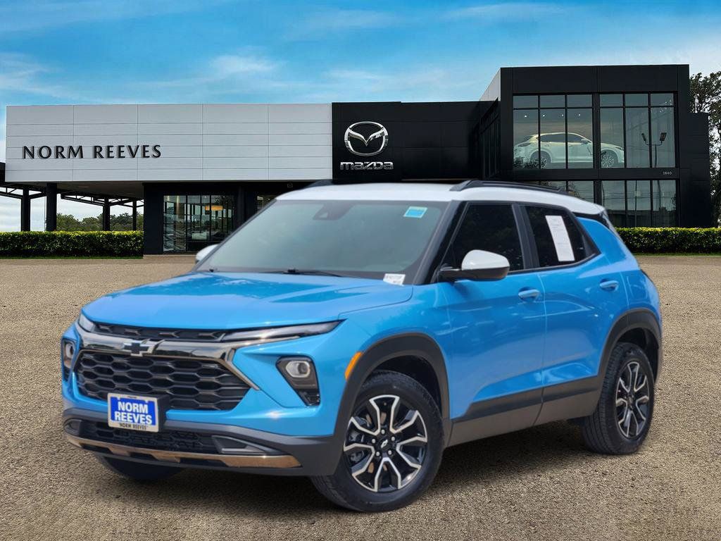 Marina Blue Metallic 2025 Chevrolet Trailblazer SUV / Crossover Front-Wheel Drive Continuously Variable Transmission