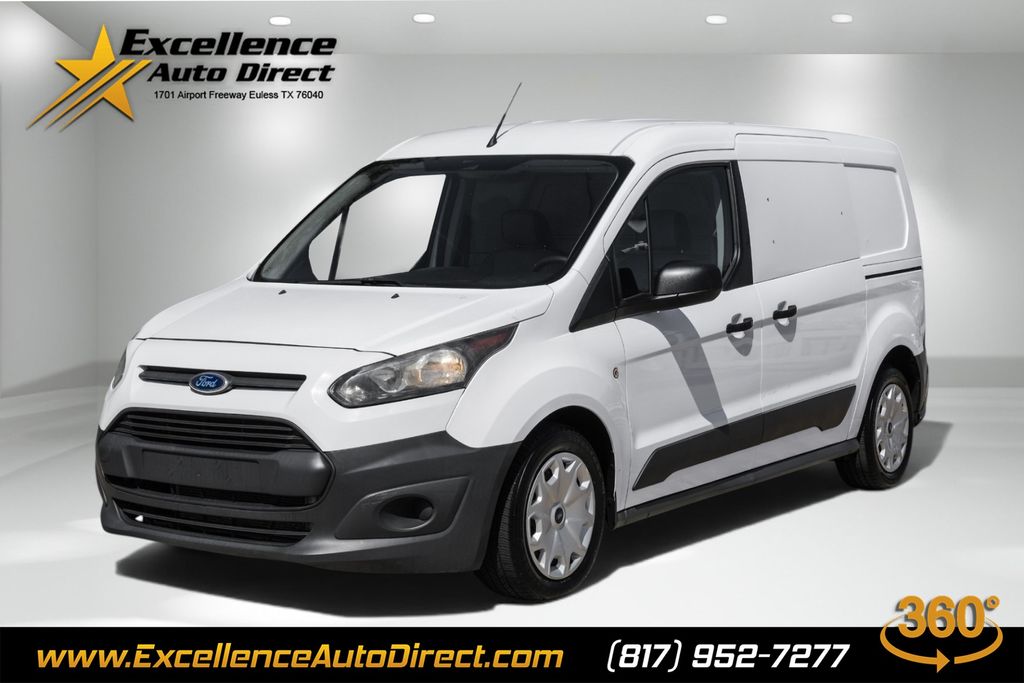  2016 Ford Transit Connect Cargo XL LWB FWD with Rear Cargo Doors   