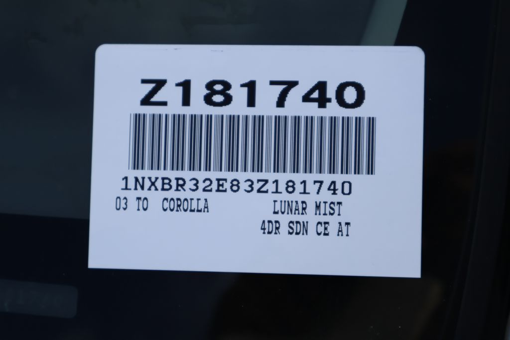 Thumbnail: 2003 Toyota Corolla - 7