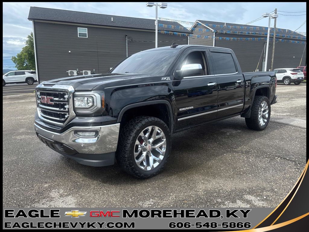 Onyx Black 2017 GMC Sierra 1500 Pickup Truck Four-Wheel Drive 6-Speed Automatic Overdrive