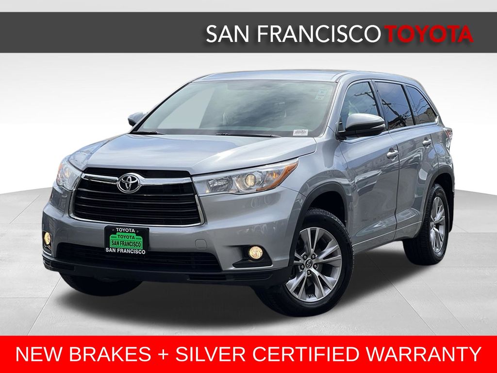 Silver Sky Metallic 2016 Toyota Highlander SUV / Crossover All-Wheel Drive 6-Speed Automatic Overdrive