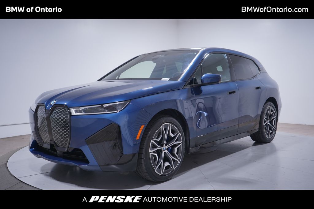 Blue Metallic 2023 BMW iX M60 AWD SUV / Crossover All-Wheel Drive Automatic