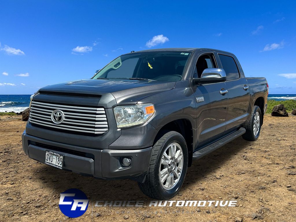 Magnetic Gray Metallic 2016 Toyota Tundra Pickup Truck Four-Wheel Drive 6-Speed Automatic Overdrive