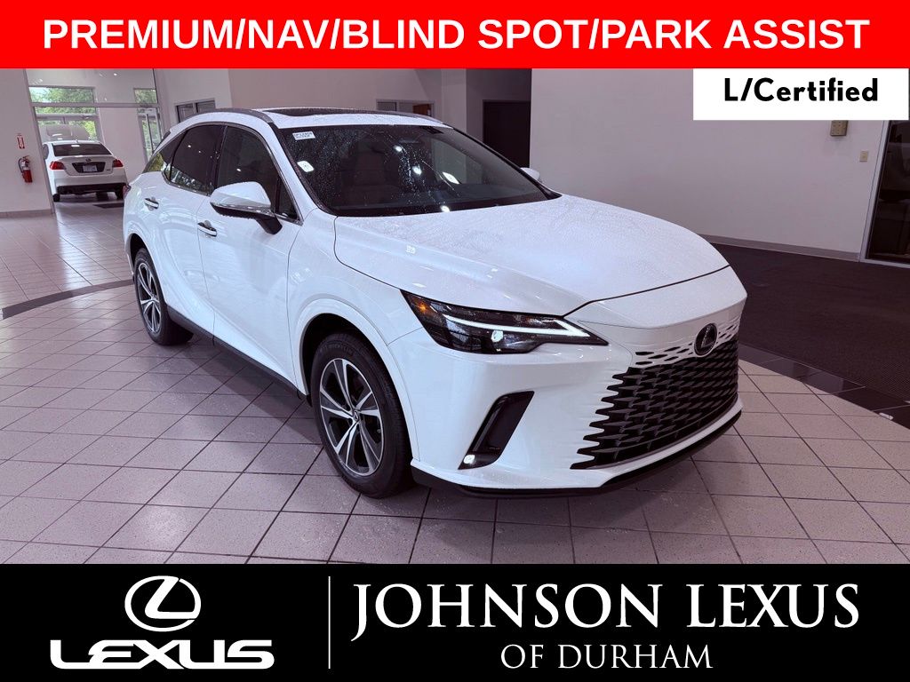 White Pearl 2025 Lexus RX Hybrid SUV / Crossover All-Wheel Drive Continuously Variable Transmission